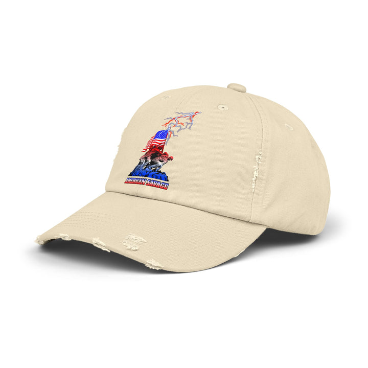 CG AMERICAN WARRIOR RED WHITE BLUE/AMERICAN SAVAGE CAP