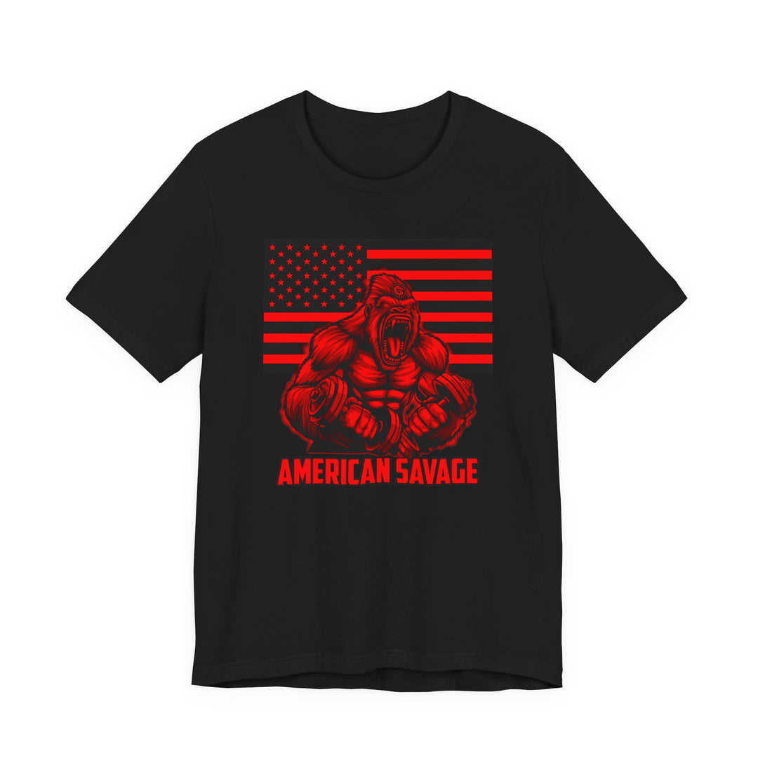 CG MAC ALPHA APE RED BLACK  /AMERICAN SAVAGE