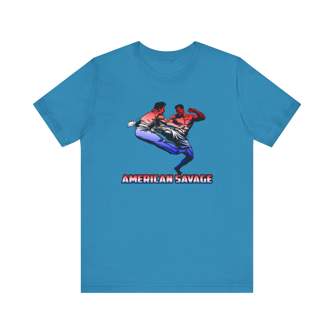CG MAC DEATH KICK RED WHITE BLUE FADE/AMERICAN SAVAGE