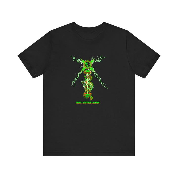 BARBELL DRAGON GREEN ORANGE