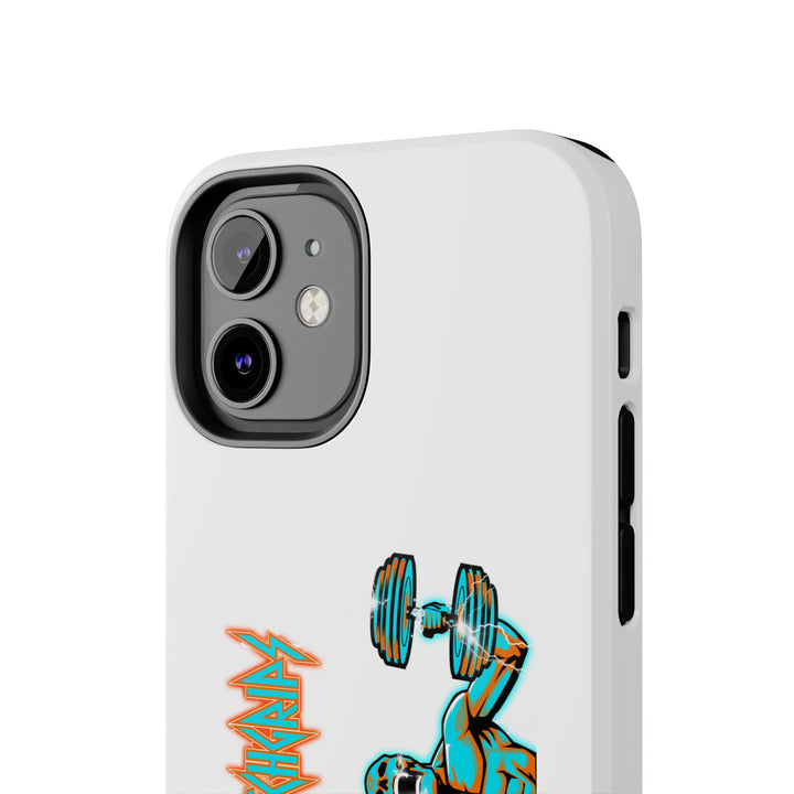 RIDE THE LIGHTNING MIAMI COLORS AQUA ORANGE PHONE CASE/CLUTCHGRIPS