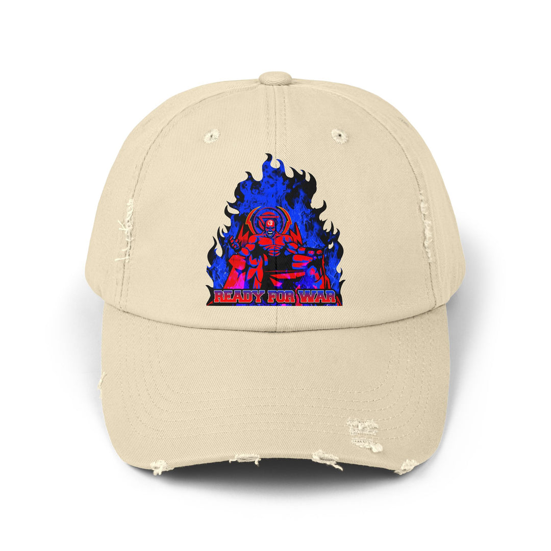 MAC FINAL BOSS FIRE CHAIR RED BLUE /READY FOR WAR CAP