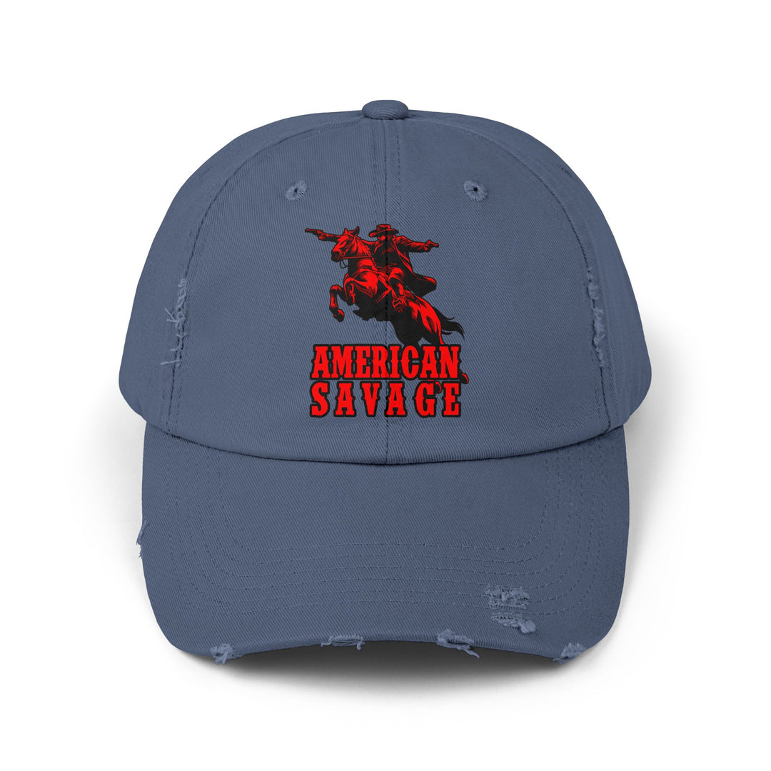 CG OUTLAW RED/AMERICAN SAVAGE CAP