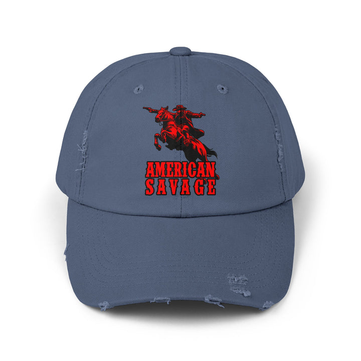 CG OUTLAW RED/AMERICAN SAVAGE CAP