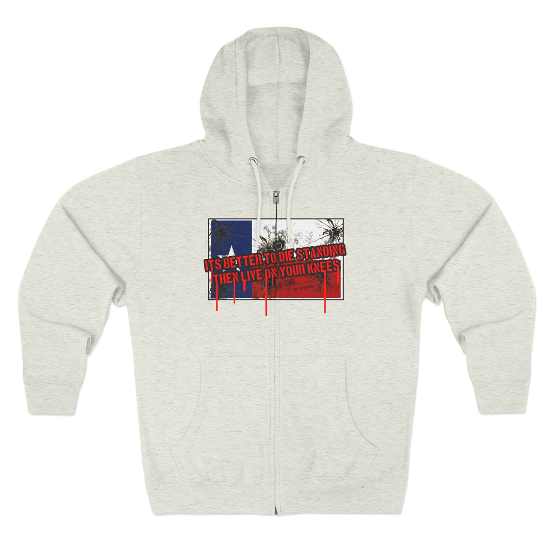 CG ANGRY DOG LONE STAR TEXAS STYLE /LIFT OR DIE ZIP UP