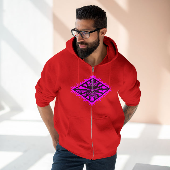 MAC WICK LIFT BURPLE SAMURAI SUN /LIFT OR DIE ZIP UP