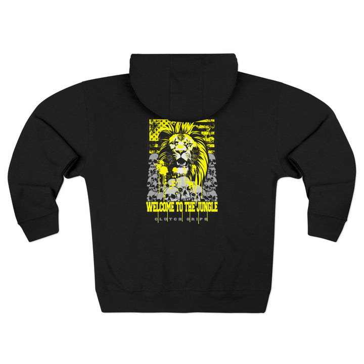 LIONHEART YELLOW BLACK /WELCOME TO THE JUNGLE ZIP UP