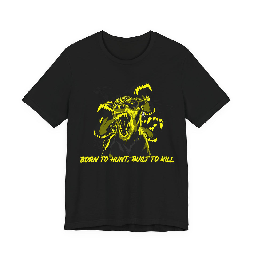 CG MAD DOG YELLOW BLACK /BORN TO HUNT BUILT TO KILL