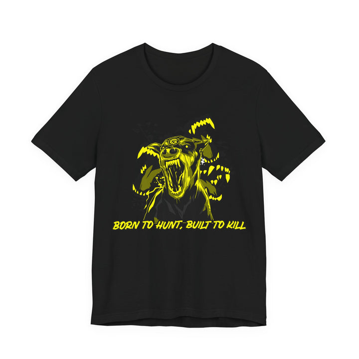 CG MAD DOG YELLOW BLACK /BORN TO HUNT BUILT TO KILL
