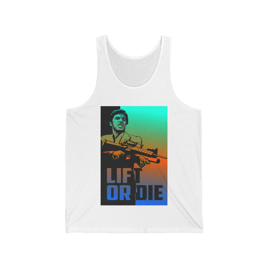 CRIME BOSS MOTIVATION BLUE ORANGE AQUA /LIFT OR DIE