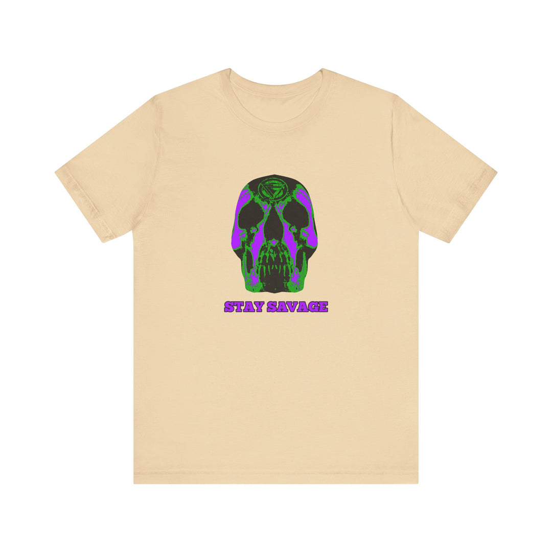 SKULLATOR PURPLE GREEN  /STAY SAVAGE