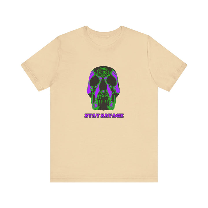 SKULLATOR PURPLE GREEN  /STAY SAVAGE