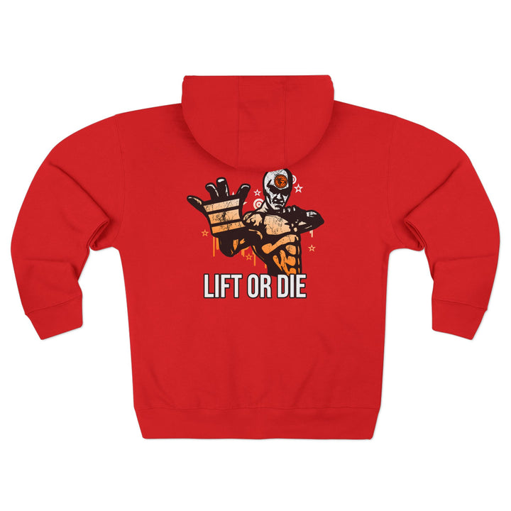 CG GRIP MASTER MAC ORANGE WHITE FADE/LIFT OR DIE ZIP UP