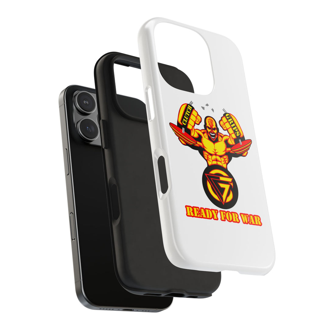 MAC-SNAP GOLD RED PHONE CASE /READY FOR WAR