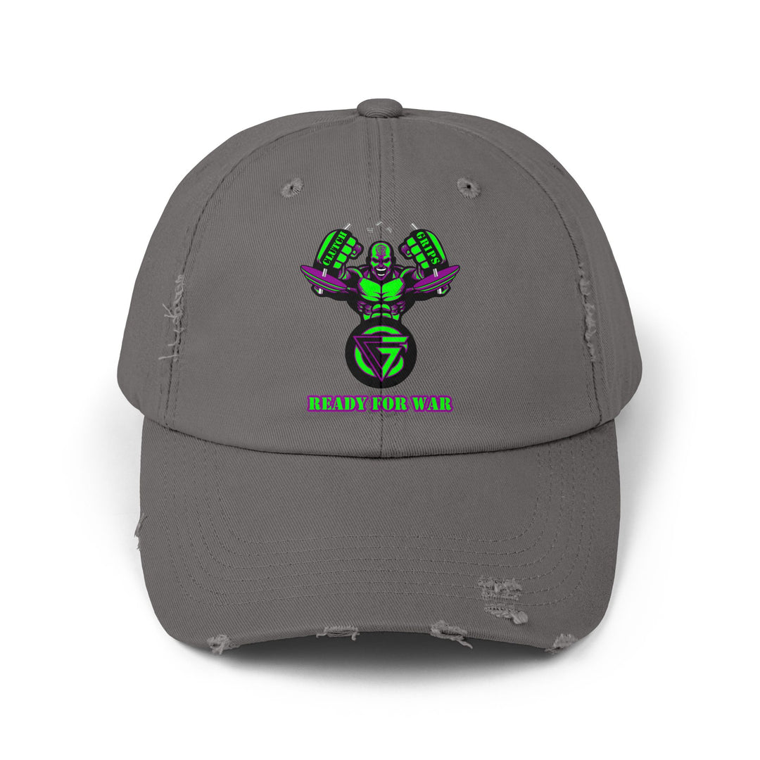MAD MAC SNAP BAR BREAKER PURPLE GREEN /READY FOR WAR CAP