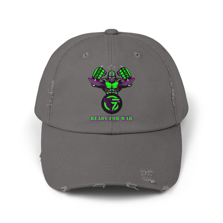 MAD MAC SNAP BAR BREAKER PURPLE GREEN /READY FOR WAR CAP
