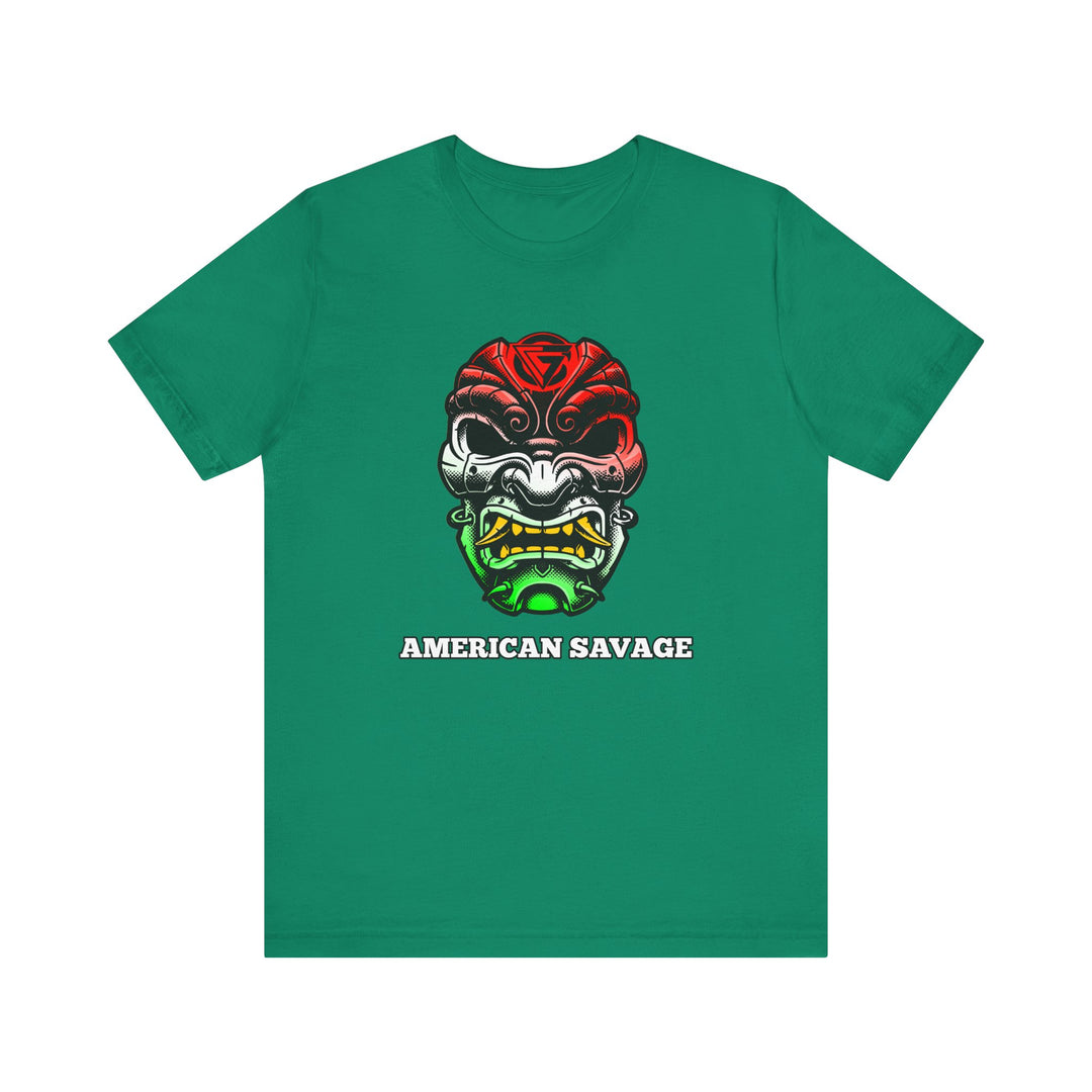SAMURAI MAC RED WHITE GREEN FADE /AMERICAN SAVAGE