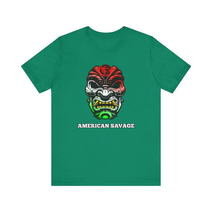 SAMURAI MAC RED WHITE GREEN FADE /AMERICAN SAVAGE