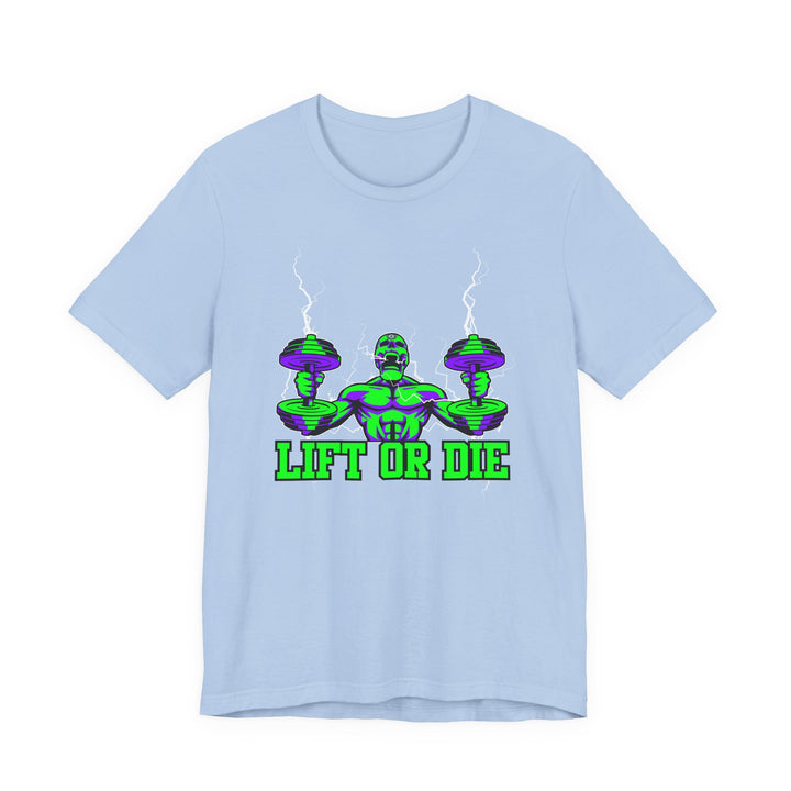 RIDE THE LIGHTNING PURPLE GREEN /LIFT OR DIE