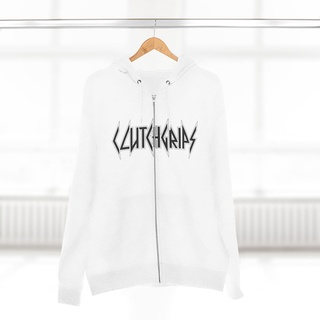SAMURAI MAC BLACK WHITE /LIFT HARDER ZIP UP