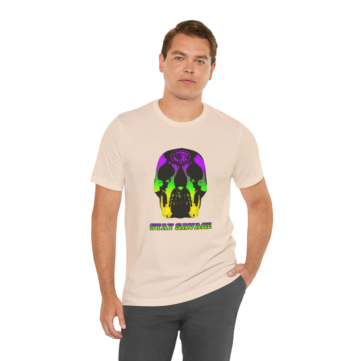 SKULLATOR YELLOW GREEN PURPLE /STAY SAVAGE