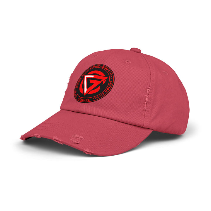 CG LOGO RED WHITE BLACK CAP