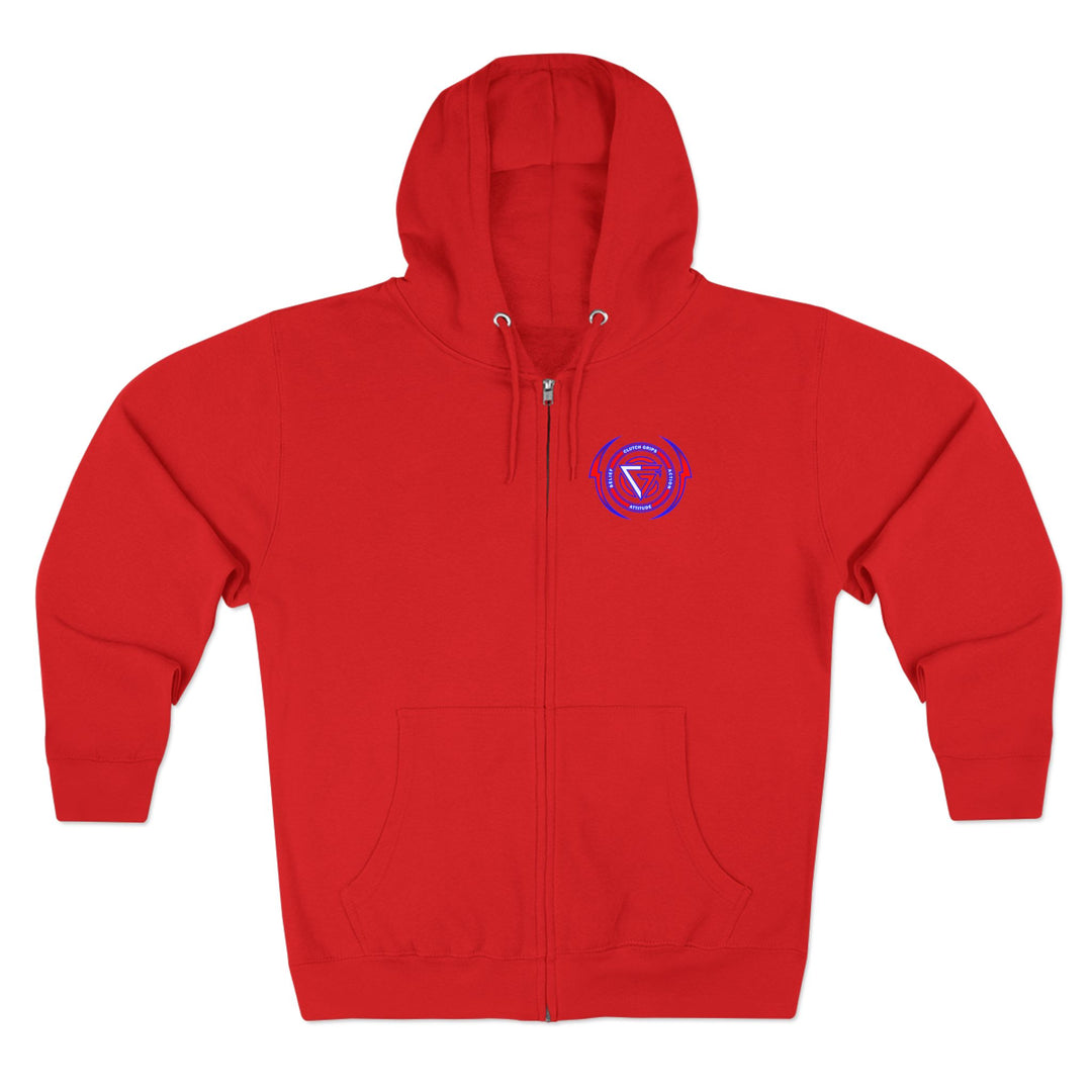 CG LION HEART RED WHITE BLUE /WELCOME TO THE JUNGLE ZIP UP