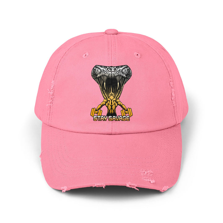 MAN VS VIPER ORANGE WHITE FADE /STAY SAVAGE CAP
