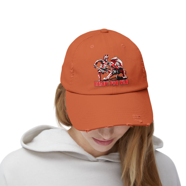 CG LION TAMER RED WHITE/READY FOR WAR CAP