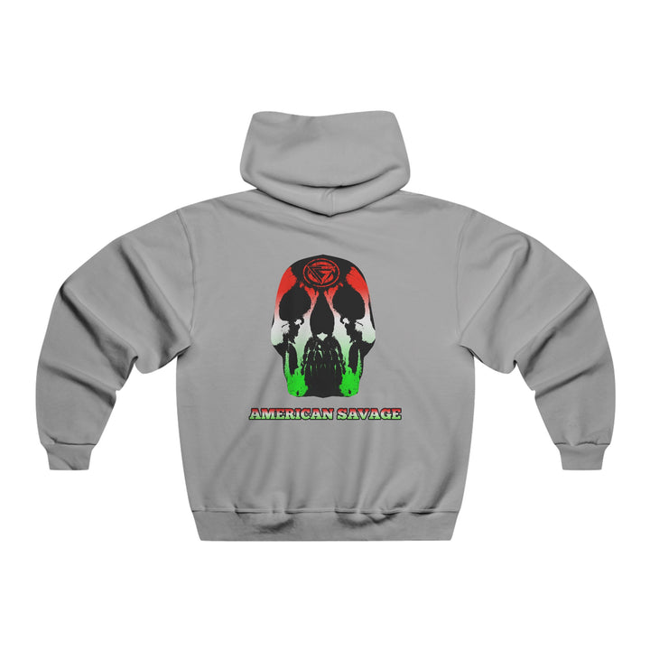 SKULLATOR- RED WHITE GREEN FADE/AMERICAN SAVAGE