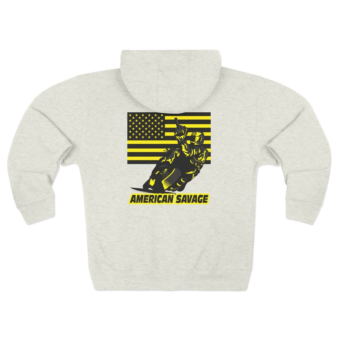 CG EZ RIDER BLACK YELLOW /AMERICAN SAVAGE ZIP UP