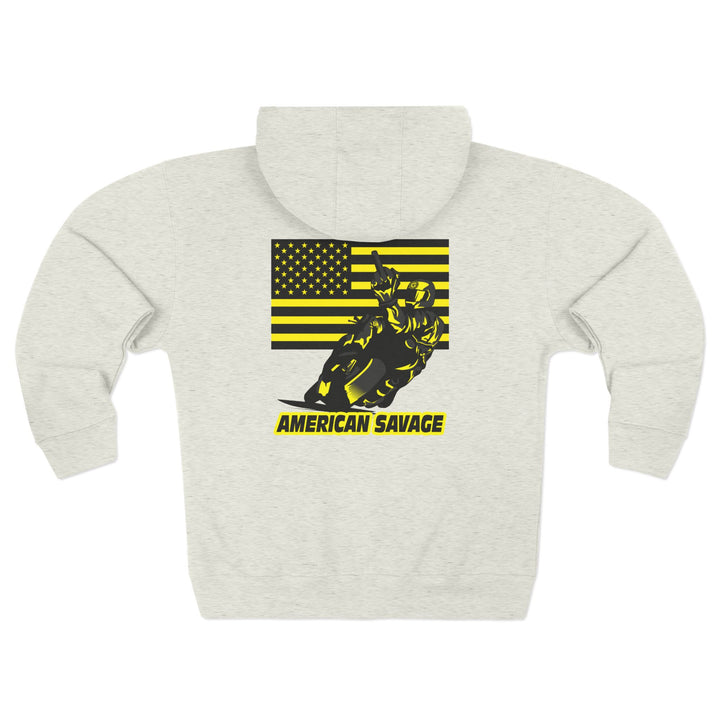 CG EZ RIDER BLACK YELLOW /AMERICAN SAVAGE ZIP UP