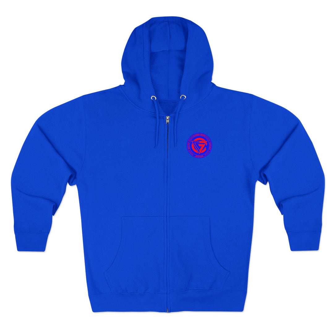 CG SPARTAN LIFT RED BLUE/CLUTCH GRIPS ZIP UP