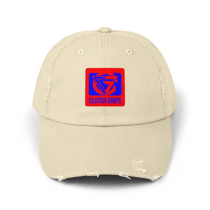 CG SQUARE LOGO RED BLUE CAP