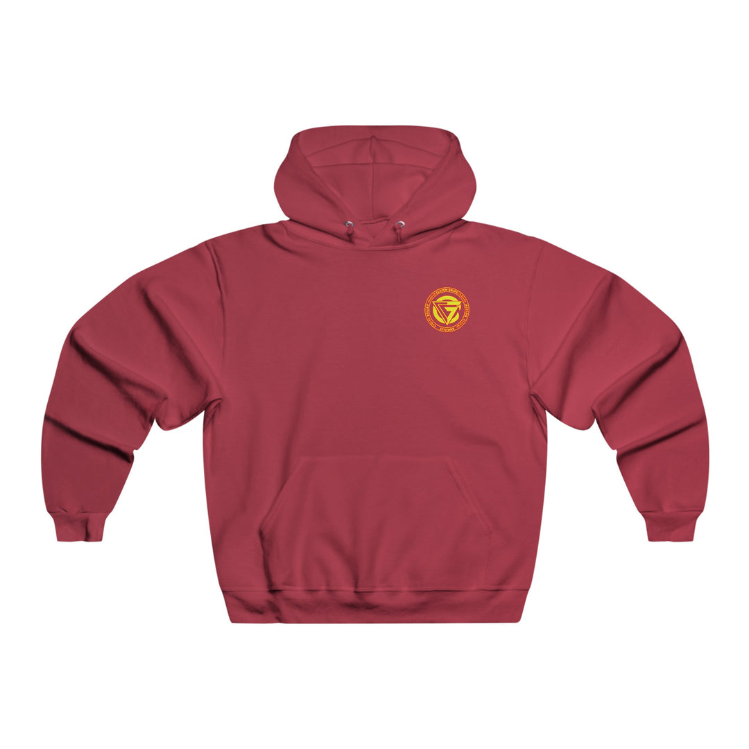 SKULL DBL BELL RED/ORANGE READY FOR WAR!