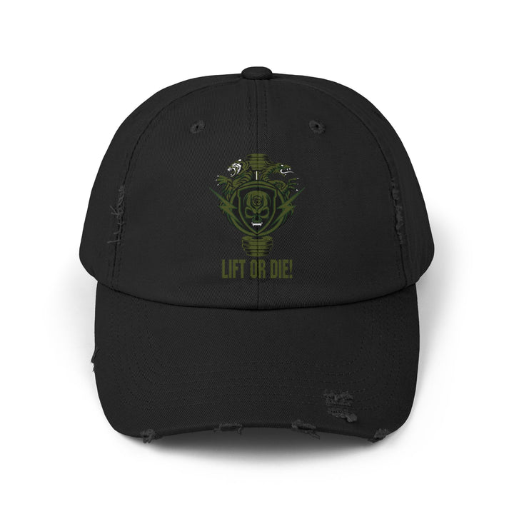 CG DRAGON & TIGER BELL MILITARY GREEN/LIFT OR DIE CAP