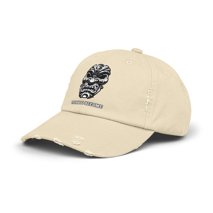 CG SAMURAI MASK WHITE BLACK /THINK DO BECOME CAP