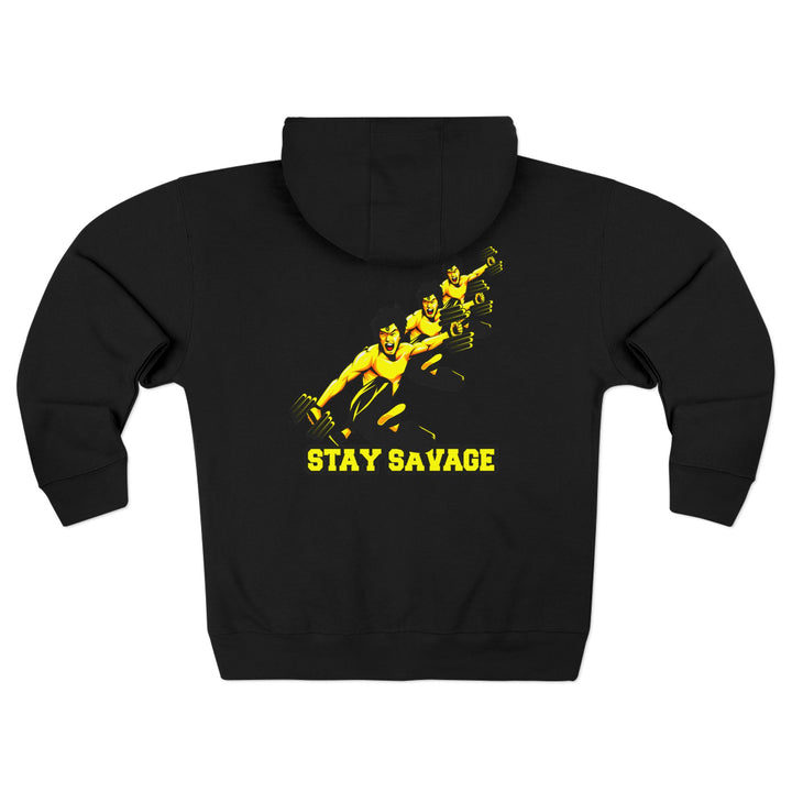 CG LIFT KICK YELLOW BLACK/STAY SAVAGE ZIP UP