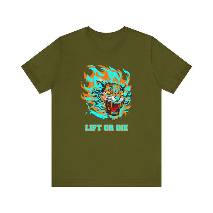 TIGER FLAME MIAMI AQUA ORANGE /LIFT OR DIE