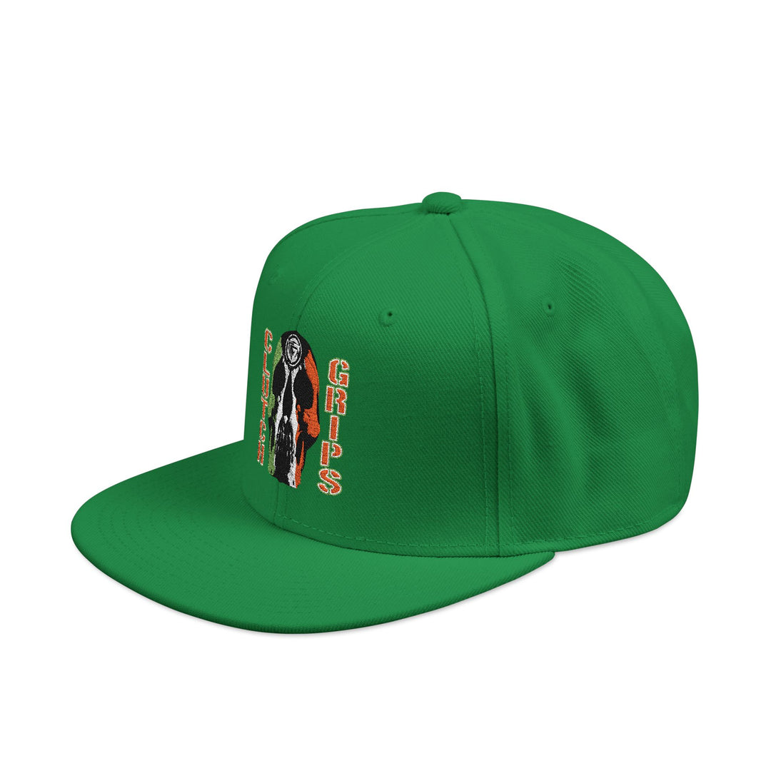 RED WHITE GREEN SKULLATOR Snapback (Embroidery)