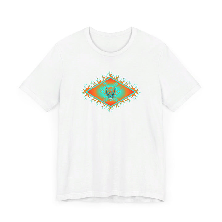 MIAMI AQUA ORANGE DIAMOND SKULLATOR DOUBLE BELL