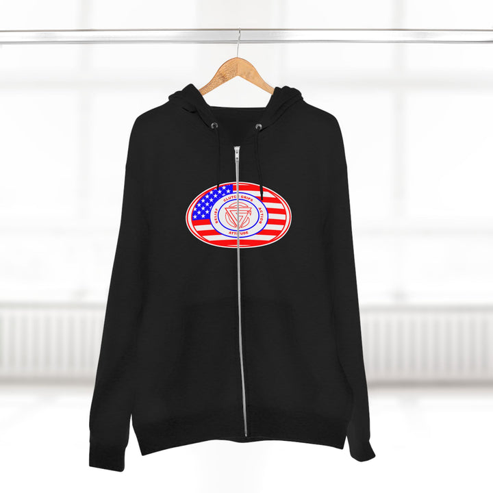 CG ANGRY DOG USA/LIFT OR DIE ZIP UP