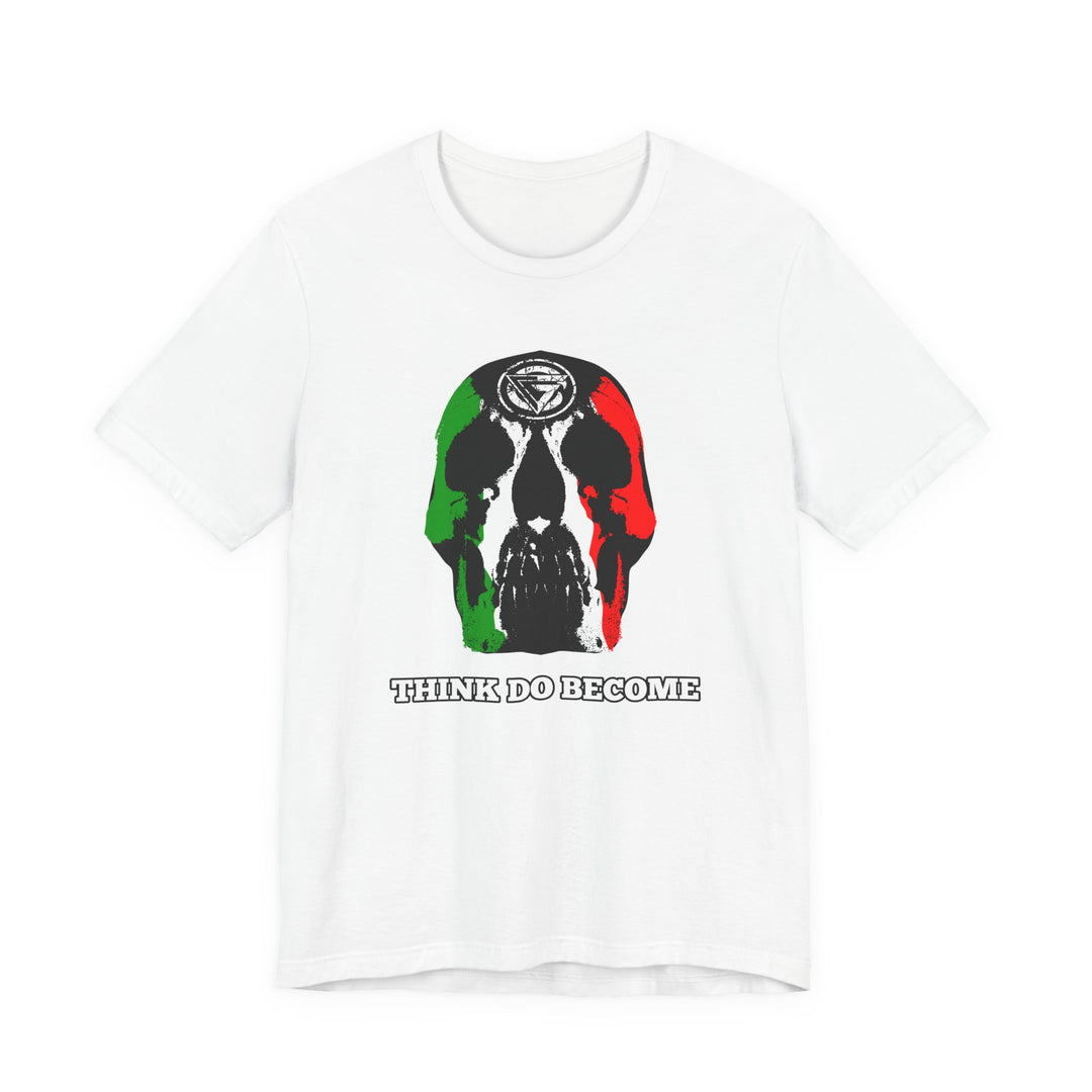 SKULLATOR RED WHITE GREEN  /THINK DO BECOME