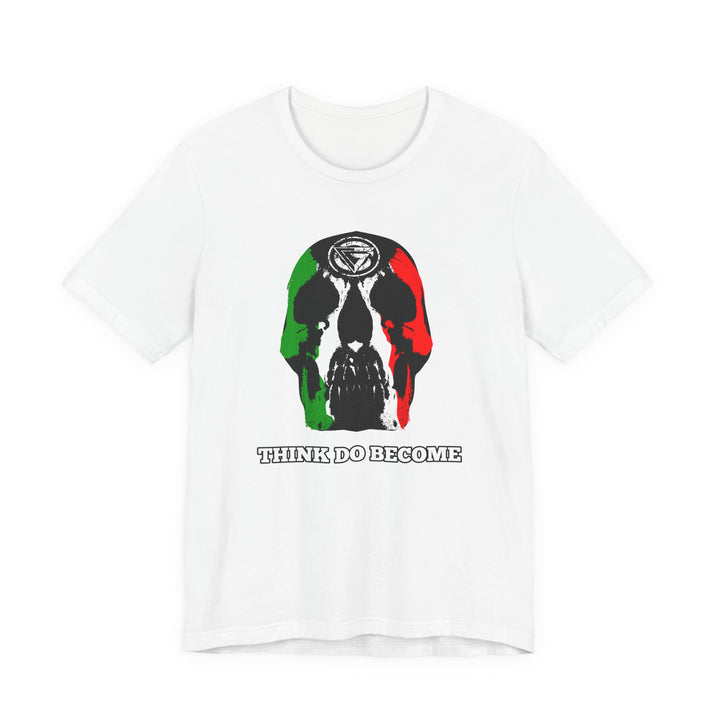 SKULLATOR RED WHITE GREEN  /THINK DO BECOME