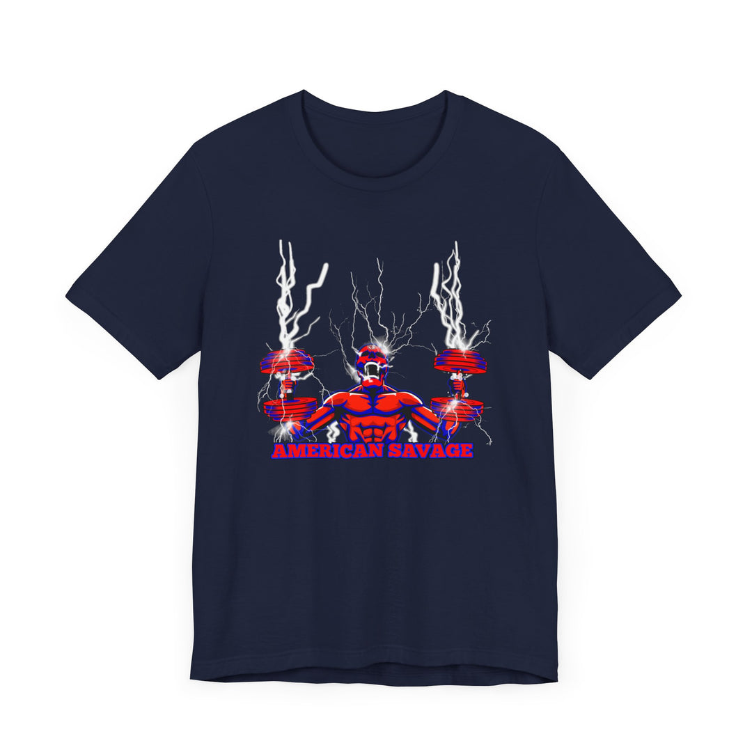 RIDE THE LIGHTNING RED BLUE/AMERICAN SAVAGE