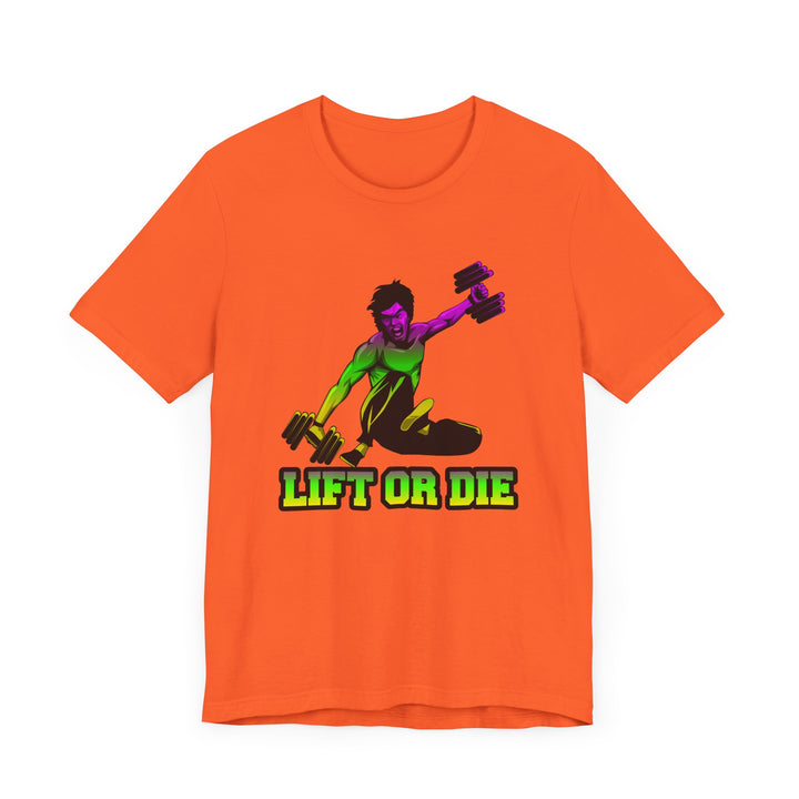 CG YELLOW GREEN PURPLE LIFT KICK/ LIFT OR DIE