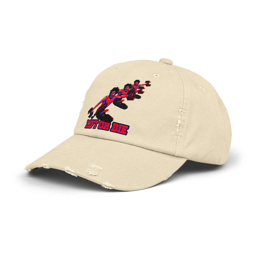 MAC LEE LIFT KICK RED BLUE /LIFT OR DIE CAP