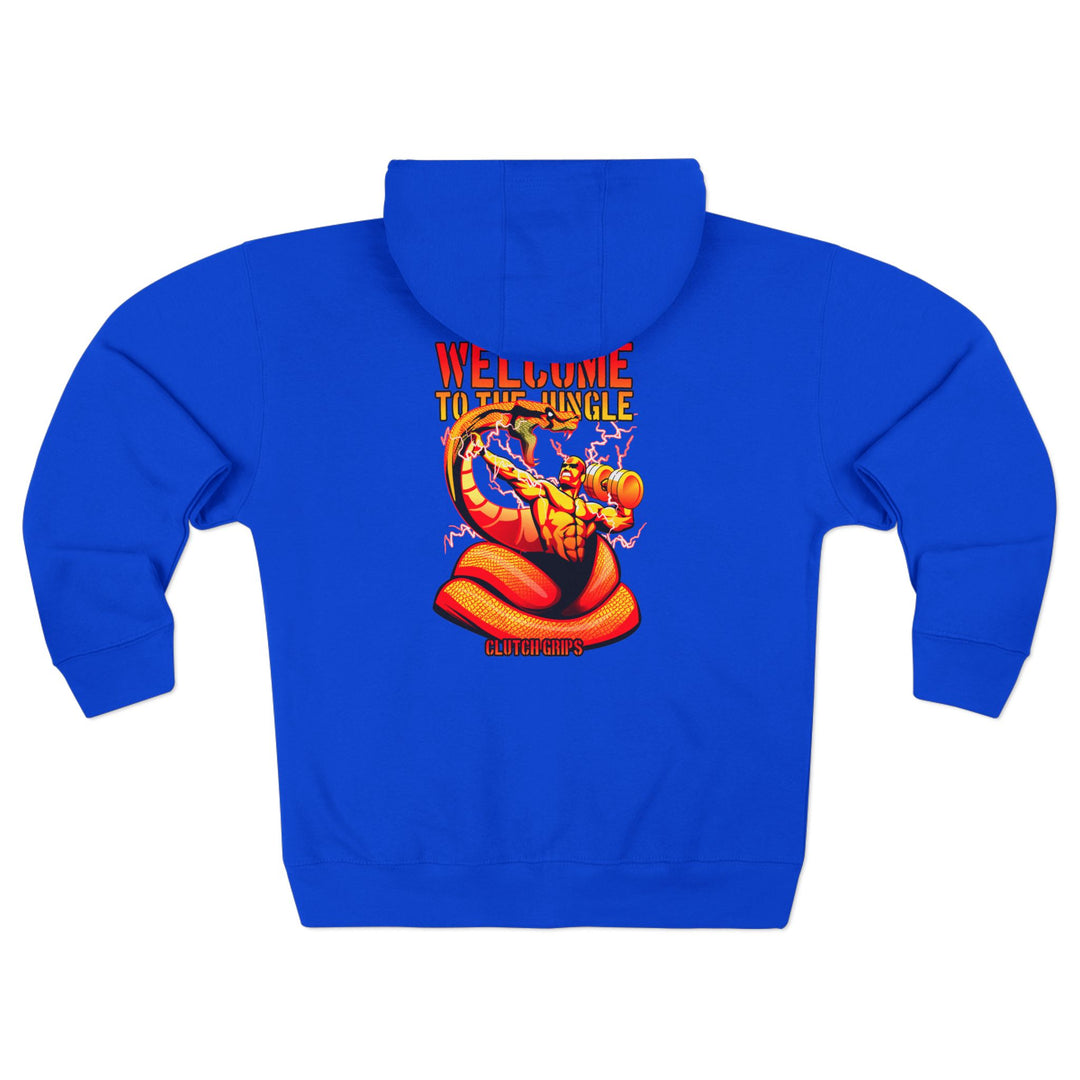 MAC VS SNAKE ORANGE GOLD FADE /WELCOME TO THE JUNGLE ZIP UP