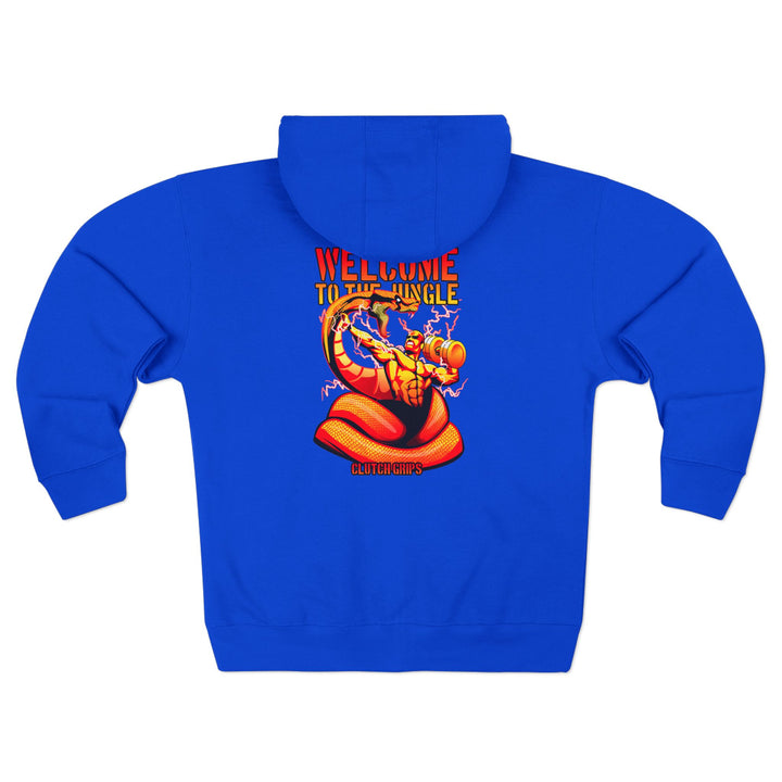 MAC VS SNAKE ORANGE GOLD FADE /WELCOME TO THE JUNGLE ZIP UP