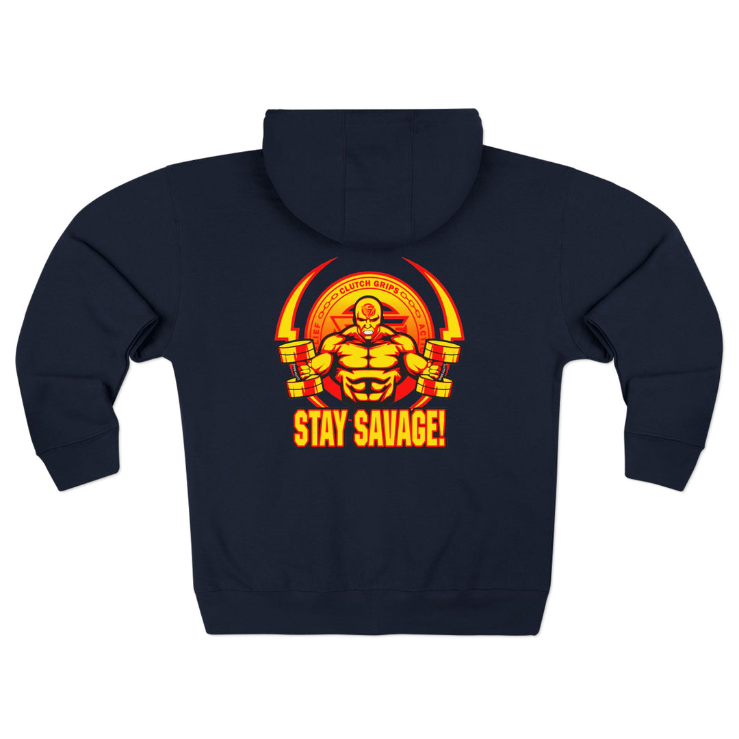 CG BIG MAC RED ORANGE GOLD/STAY SAVAGE ZIP UP